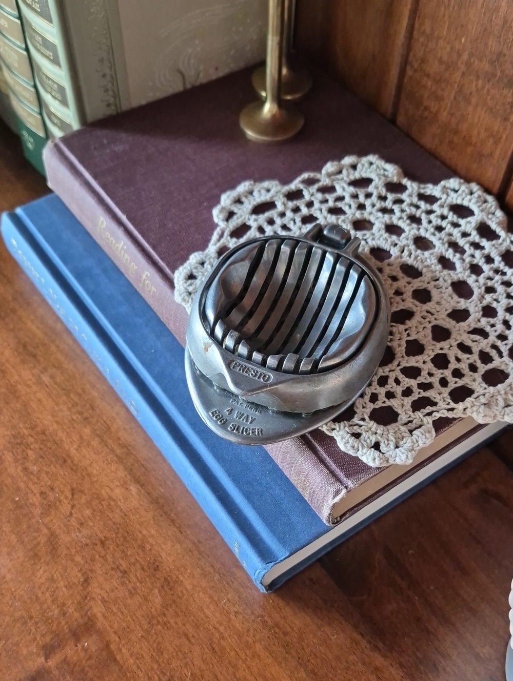 Stainless Steel Egg Slicer - Silver